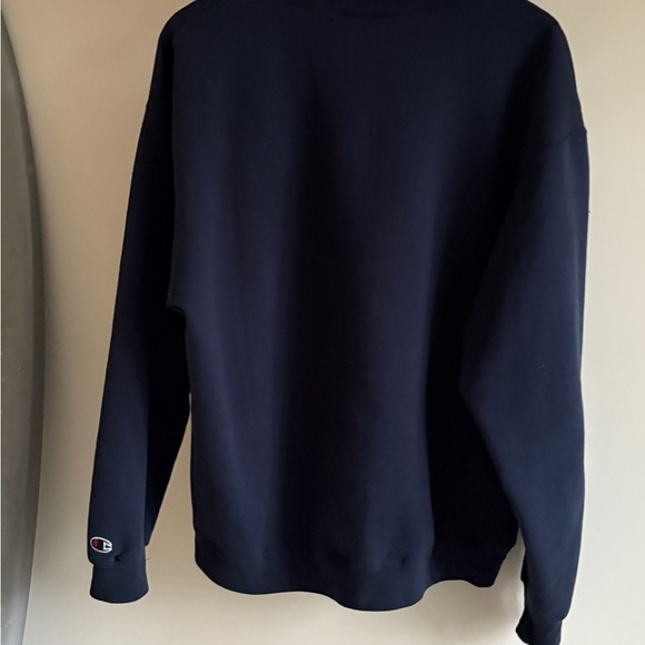 Vintage BEAVER GOLF champion sweater Large navy yellow golfing - Picture 2 of 4